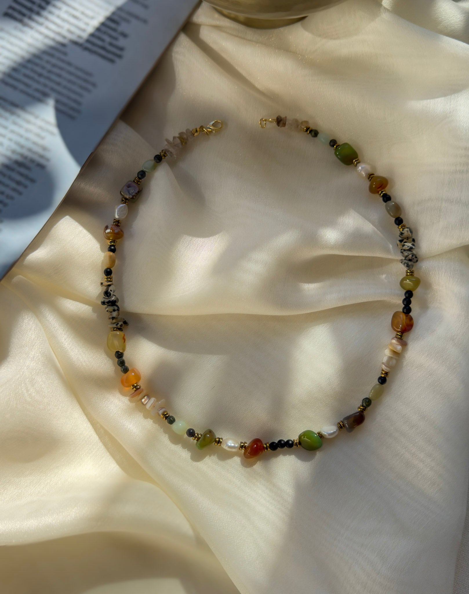 Green Amber I Kolye