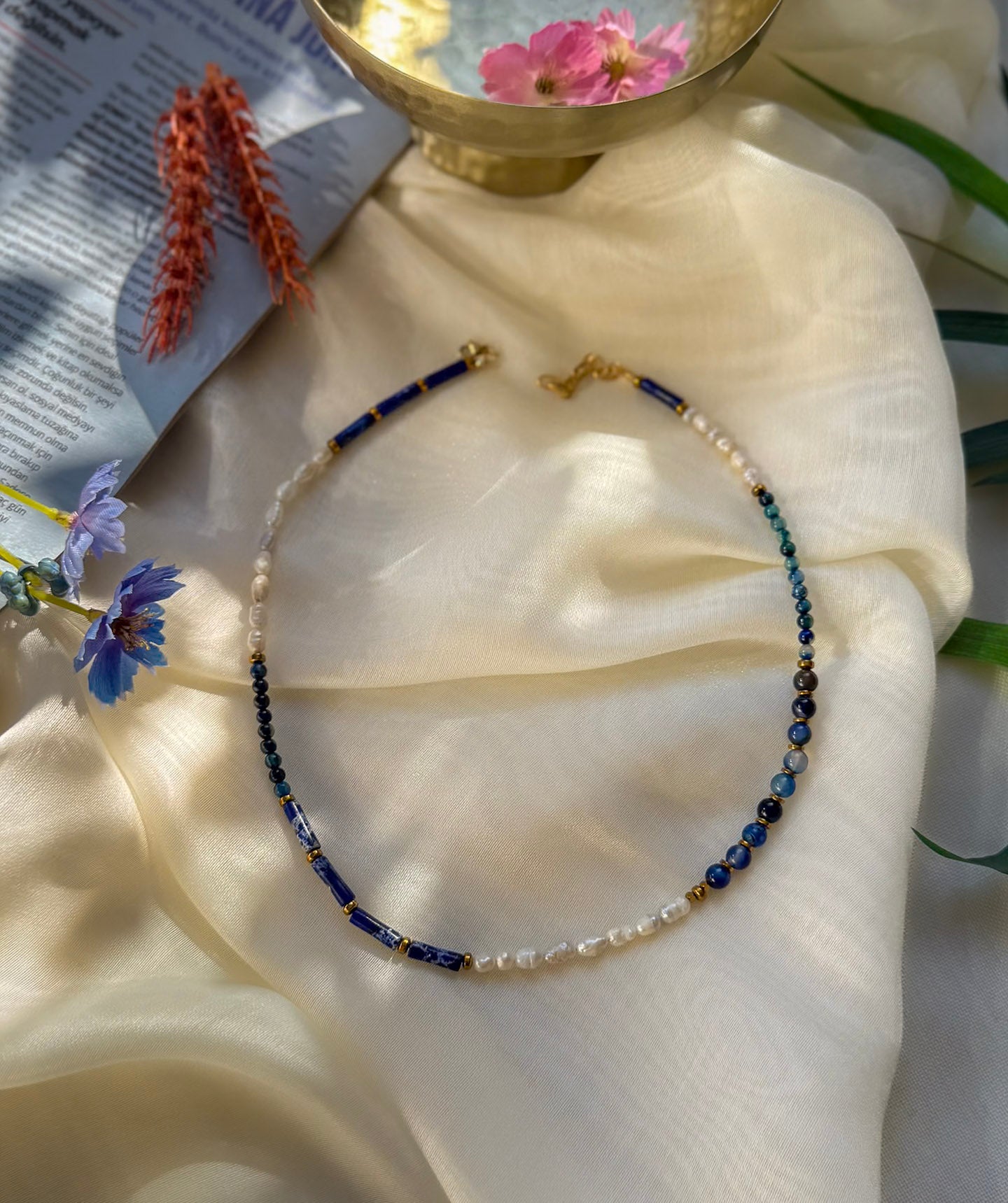 Azure Pearl I Kolye