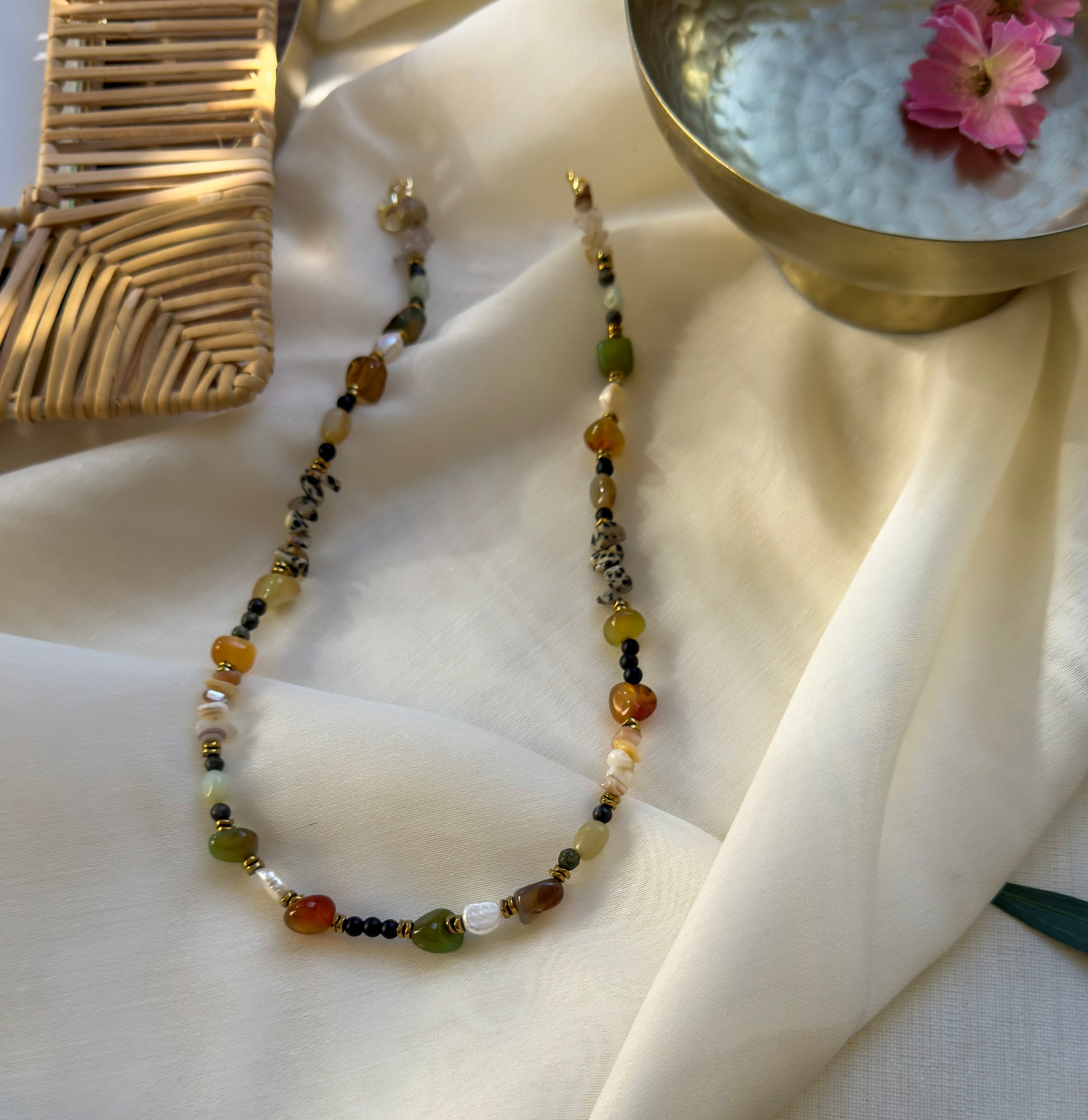 Green Amber I Kolye