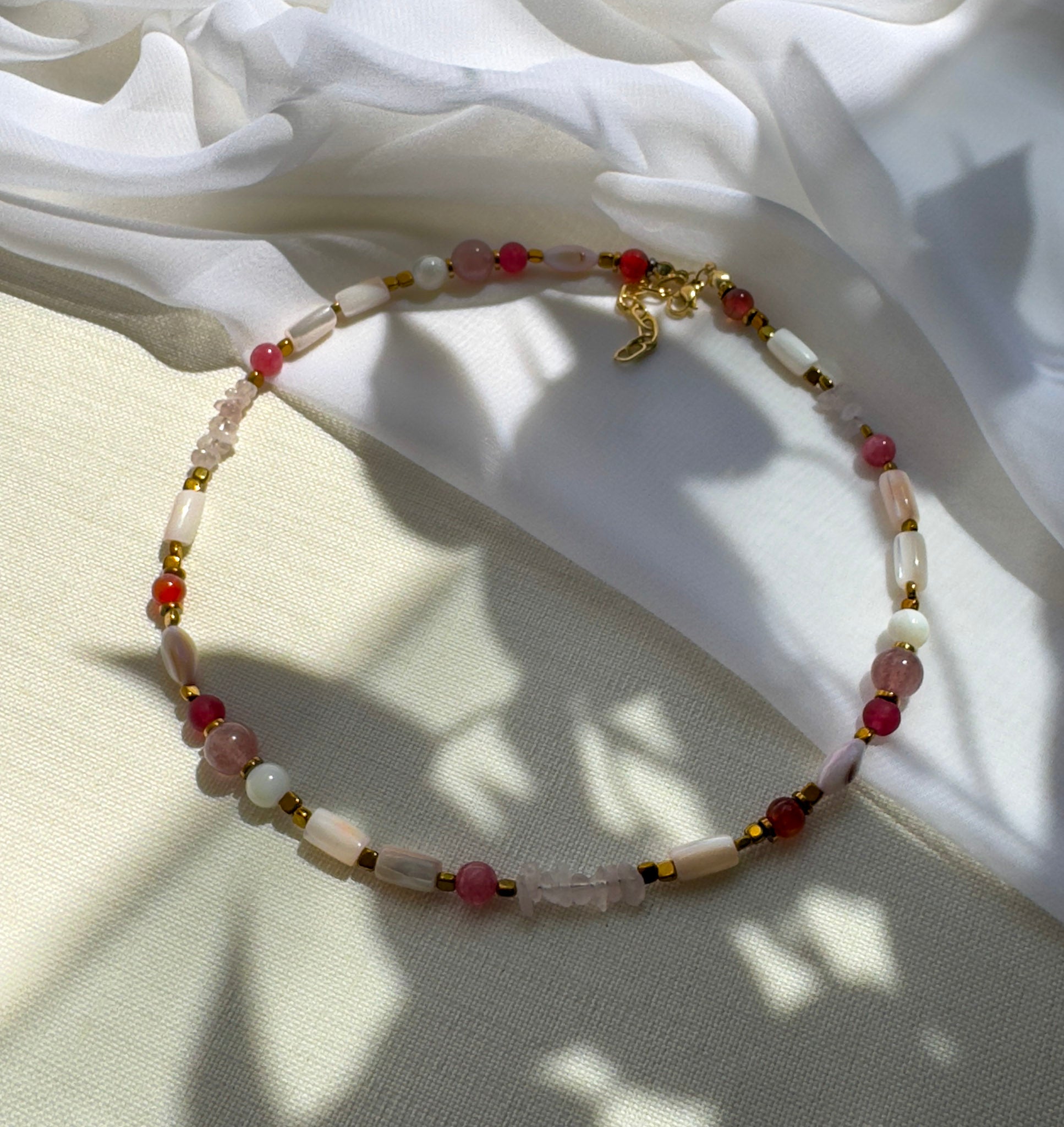 Céleste Rose I Kolye